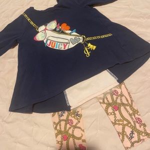 Juicy couture matching set size 18 months